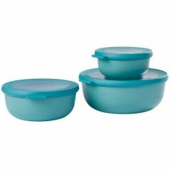 Mepal Multischüssel 3er-Set Flach Cirqula Nordic Green