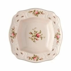 Rosenthal Schüssel 28x28 Cm Sanssouci Elfenbein Moosrose Poliergold Ramona