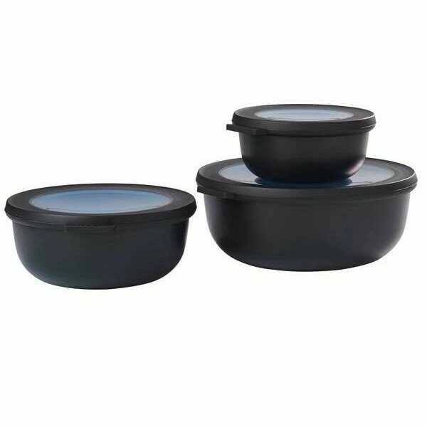 Mepal Multischüssel-Set 3-tlg. Cirqula Nordic Black 1 Mepal Multischüssel-Set 3-tlg. Cirqula Nordic Black